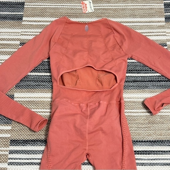 Free People Good Karma‎ Long Sleeve Autumn Leaves Onsies XS/S Women - Picture 7 of 16